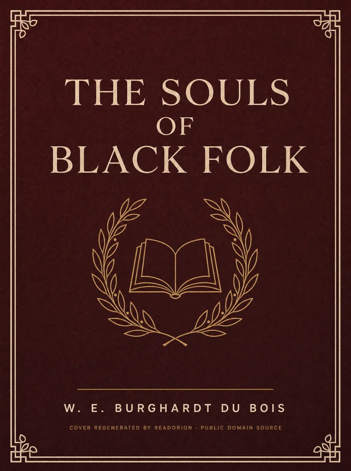 The Souls of Black Folk book cover by W. E. Burghardt Du Bois