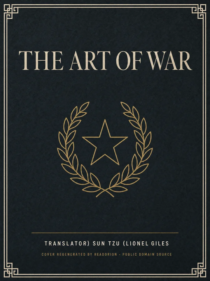 The Art of War book cover by Sun Tzu (Lionel Giles, Translator)