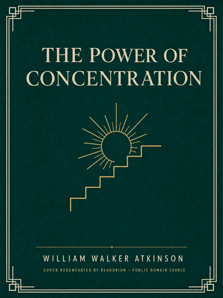 The Power of Concentration book cover by William Walker Atkinson
