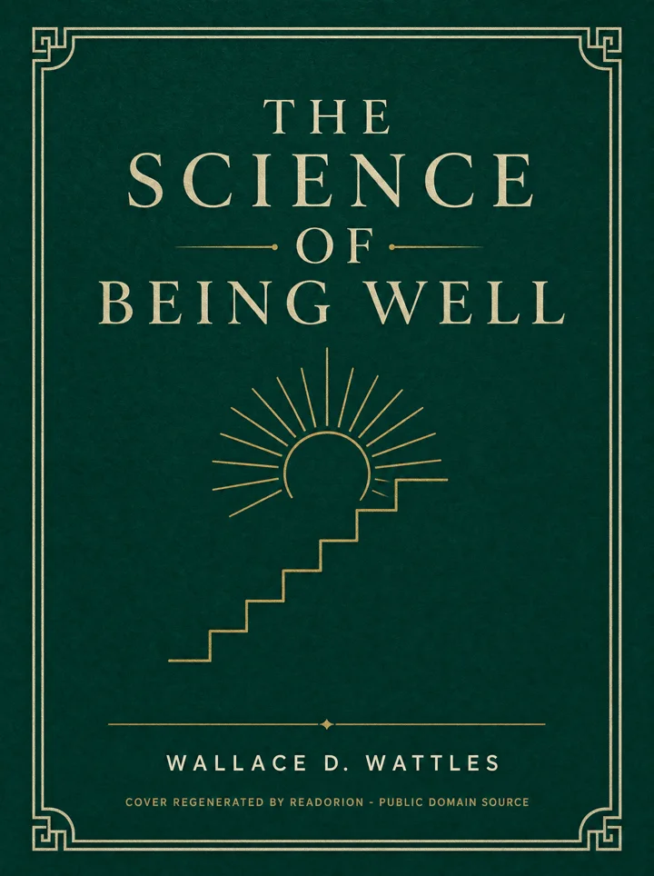 The Science of Being Well book cover by Wallace D. Wattles