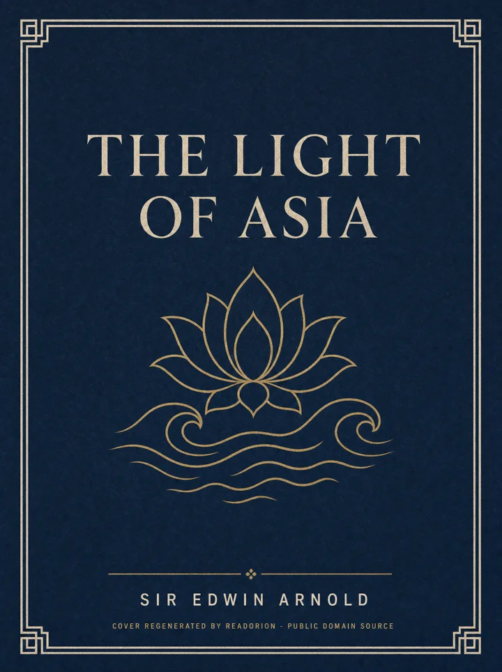 The Light of Asia book cover by Sir Edwin Arnold