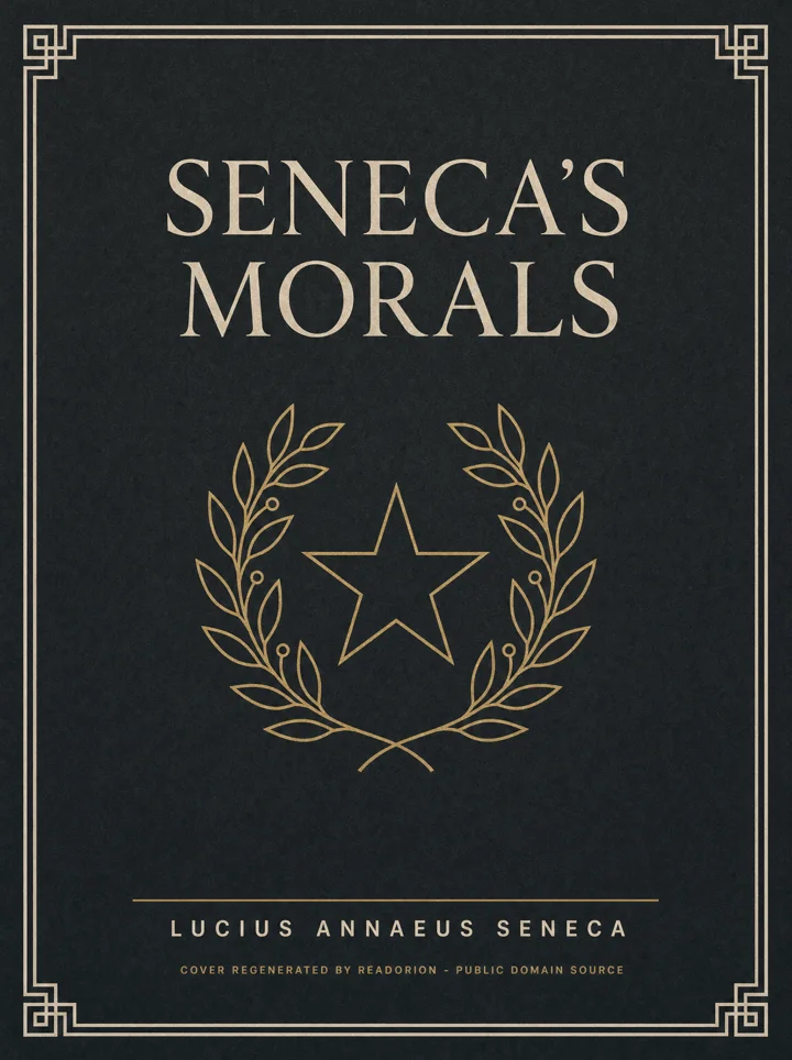 Seneca's Morals book cover by Lucius Annaeus Seneca