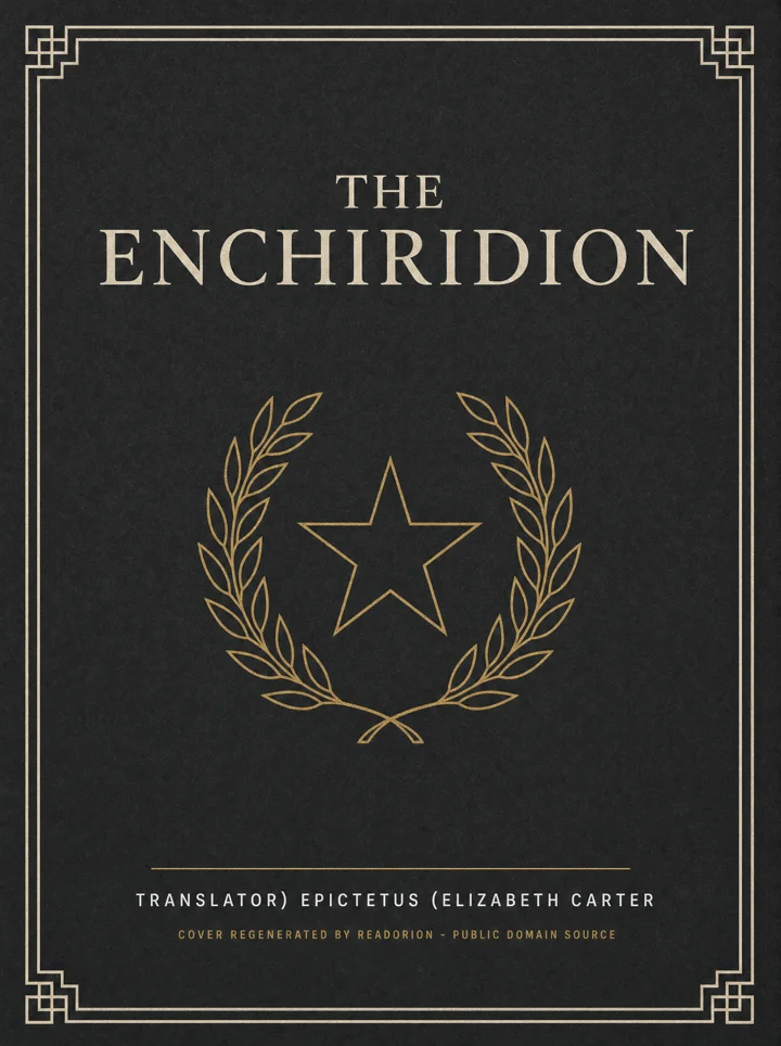 The Enchiridion book cover by Epictetus (Elizabeth Carter, Translator)
