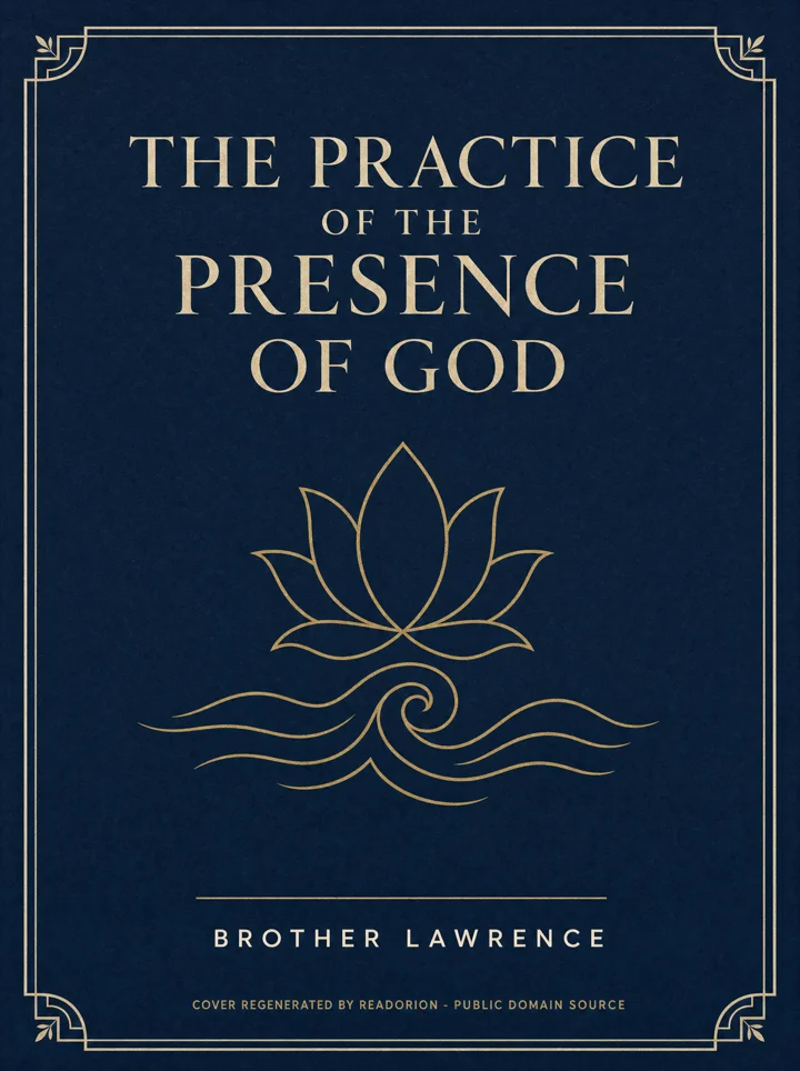 The Practice of the Presence of God book cover by Brother Lawrence