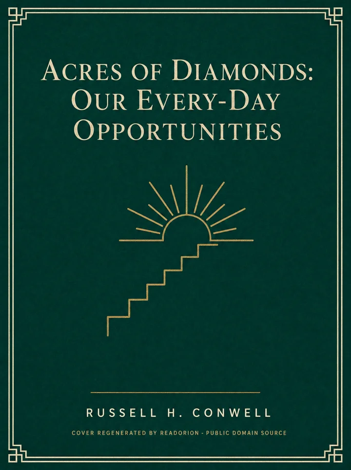 Acres of Diamonds: Our Every-day Opportunities book cover by Russell H. Conwell