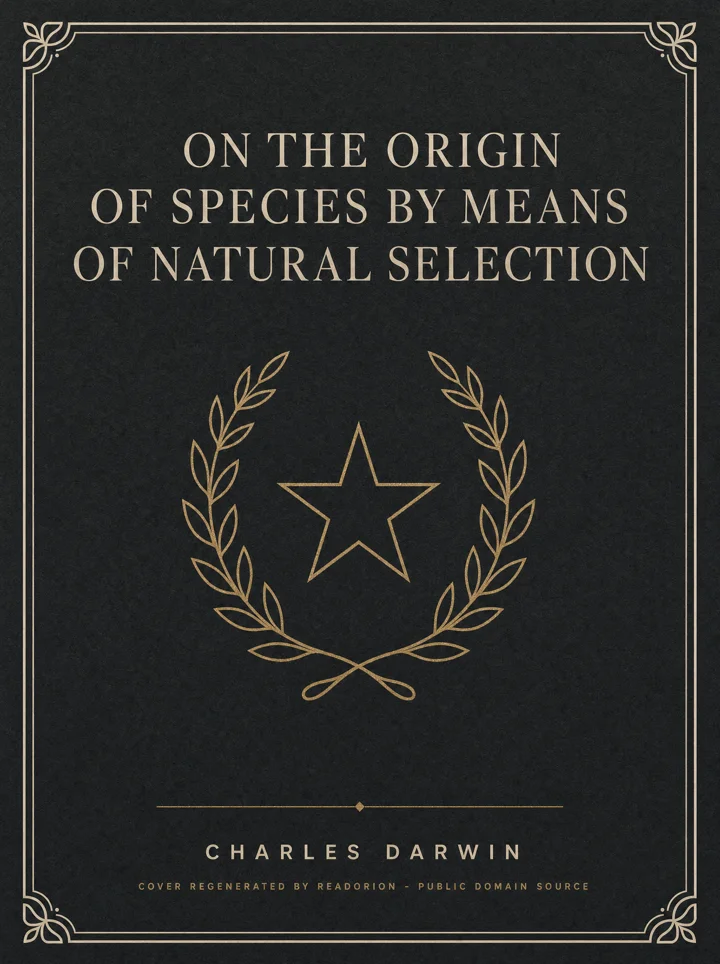 On the Origin of Species By Means of Natural Selection book cover by Charles Darwin